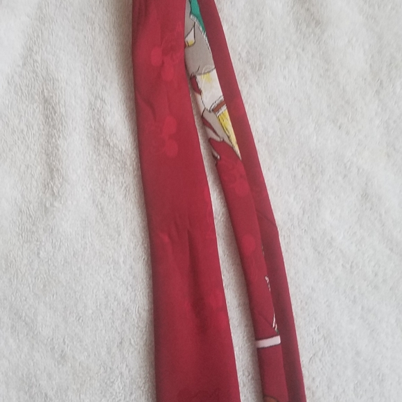 Basketball Themed Necktie / Suit Tie (small Mickey Mouse Pattern) - Picture 4 of 13